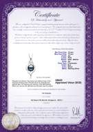 Product certificate: FW-B-AA-1213-P-Hannah