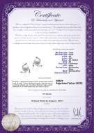 Product certificate: FW-W-AA-78-E-Selene