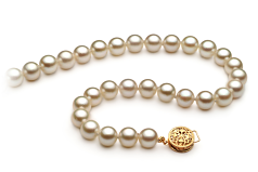 6-7mm AA Quality Japanese Akoya Cultured Pearl Necklace in White