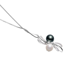 6-7mm AAAA Quality Freshwater Cultured Pearl Pendant in Davina Multicolor