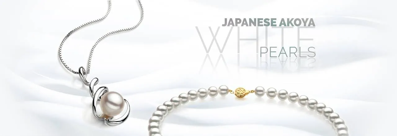 PearlsOnly White Japanese Akoya Pearls