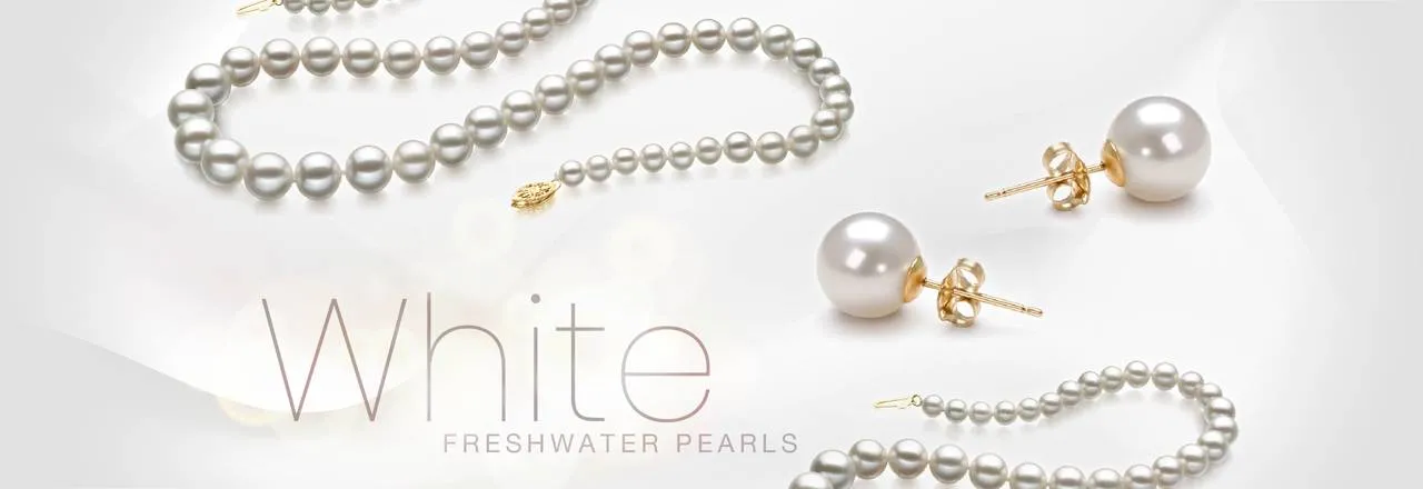 PearlsOnly White Freshwater Pearls